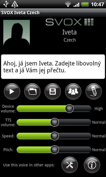 SVOX Iveta Czech (trial) - Preview 1