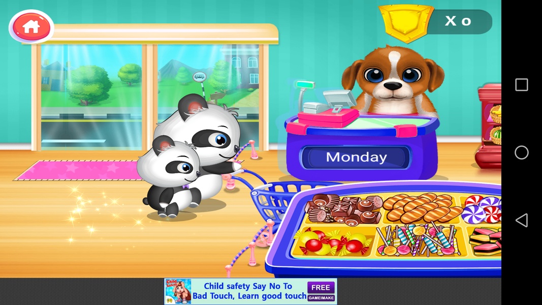 Pandas Supermarket Shopping Fun - Preview 9