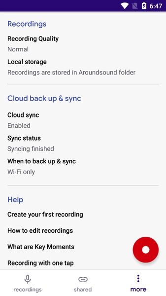 Aroundsound Audio Recorder - Preview 3