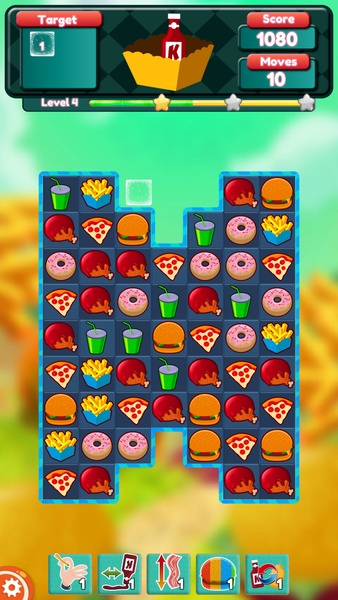 Burger & Soda Match 3 - Preview 2