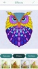 Owl Coloring Book - Anti Stress Coloring screenshot 2