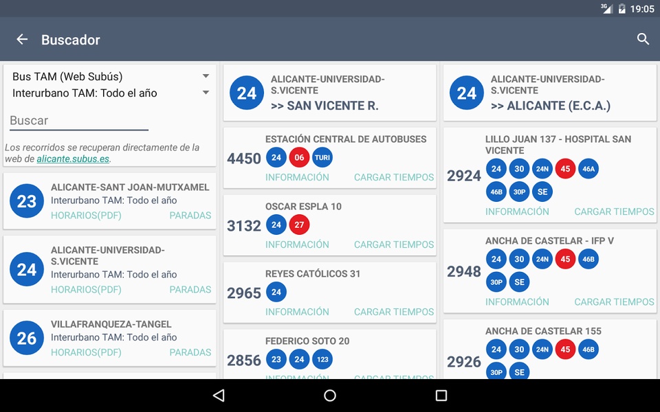 TiempoBus y Tram - Preview 2