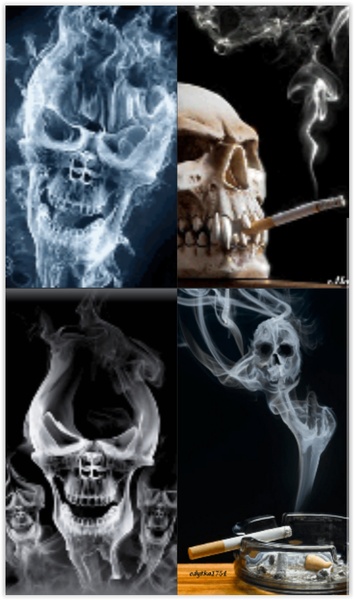Smoke Skull Live Wallpapers - Preview 4