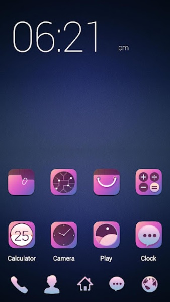 Fantacy GOLauncher EX Theme - Preview 3