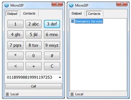 MicroSIP Portable screenshot 1