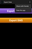 Exportar contactos y datos screenshot 2
