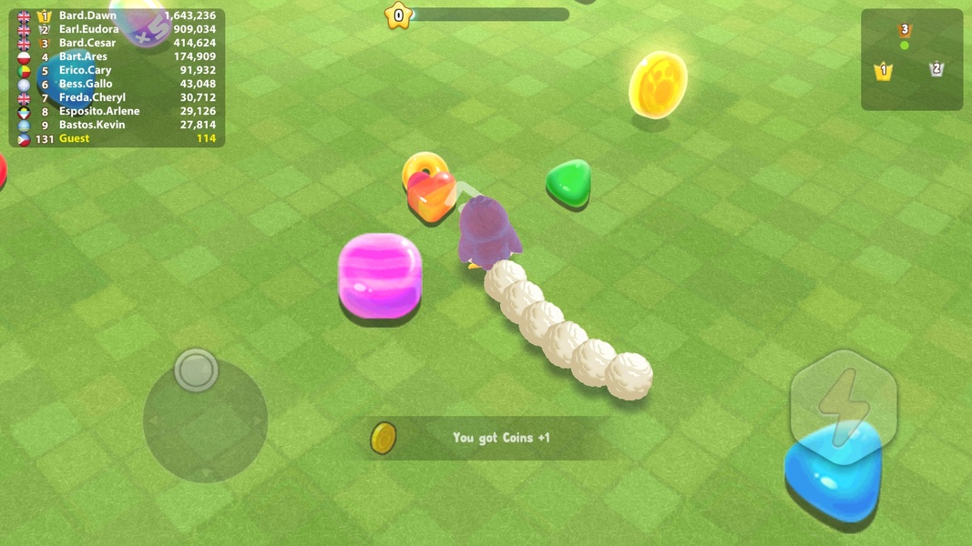 🔥 Download Sweet Crossing Snakeio 1.2.7.2073 APK . Simple and addicting  multiplayer arcade game 