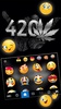 Metal Weed 420 Keyboard Theme screenshot 2