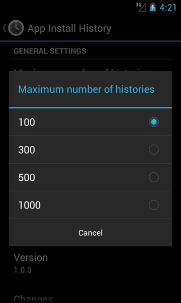 App Install History - Preview 3