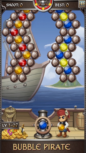 pirate bubble shooter HD::Appstore for Android