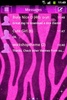 GO SMS Pro Theme Pink Zebra screenshot 5