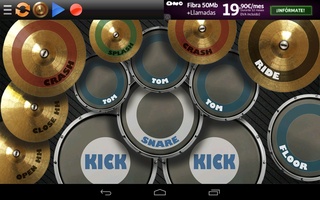 REAL DRUM: Electronic Drum Set for Android 1