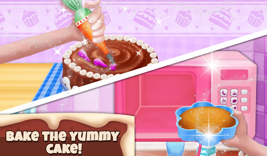 Baby Aadhya Birthday Cake Maker Cooking Game - Preview 3