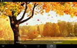 Falling Leaves Live Wallpaper screenshot 2