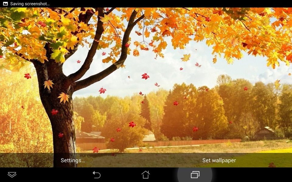 Falling Leaves Live Wallpaper - Preview 2