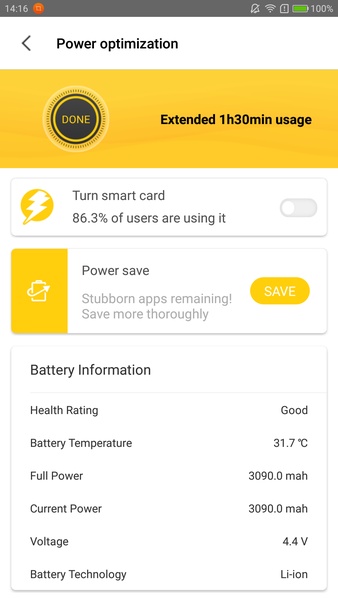 Yellow Battery - Battery Saver - Preview 4