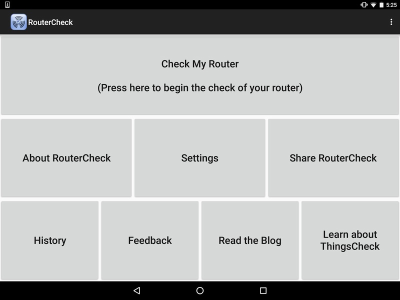 RouterCheck - Preview 4