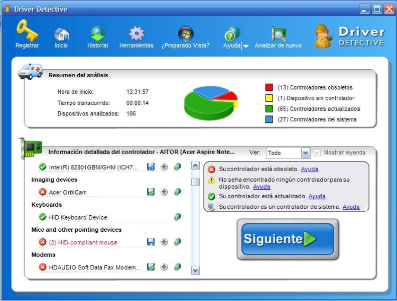 Acer orbicam windows online 7