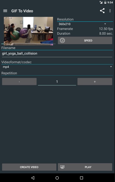 GIF To Video - Preview 1