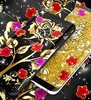 Gold rose live wallpaper screenshot 3