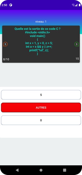 Quiz Programmation - Preview 3