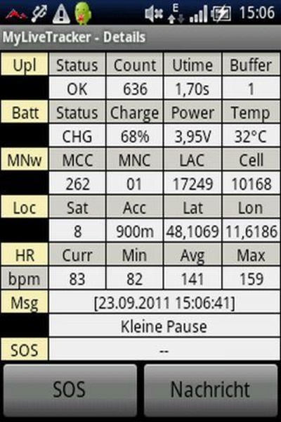 MyLiveTracker - Preview 6
