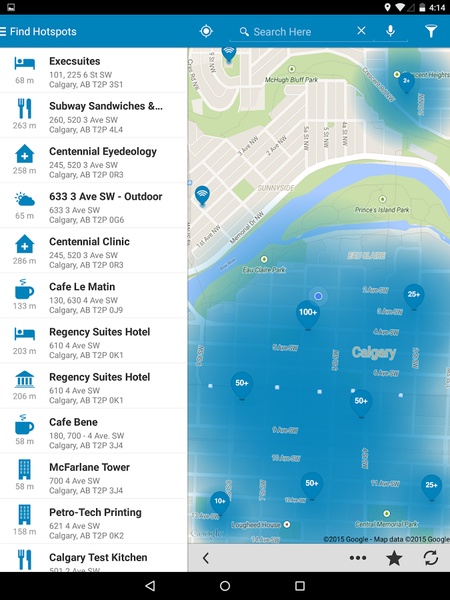 Shaw Go WiFi Finder - Preview 4