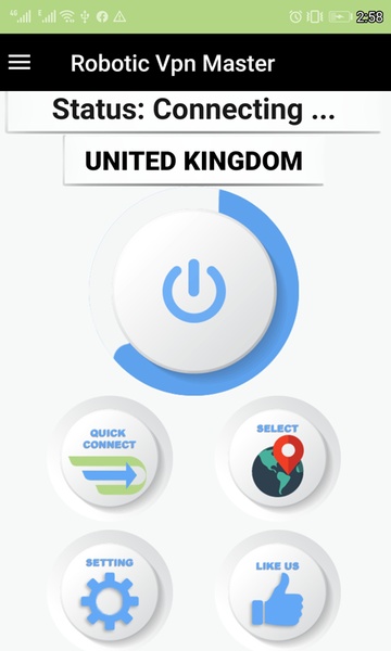 Robotic VPN Proxy, Free VPN Unlimited - VPN Master - Preview 3