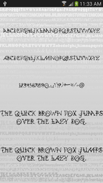 Style Free Font Theme - Preview 7