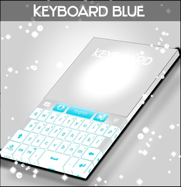 Blue Keyboard Free - Preview 5