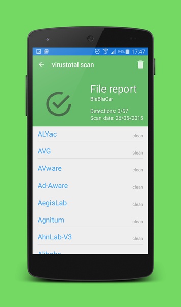 VirusTotal Mobile - Preview 4