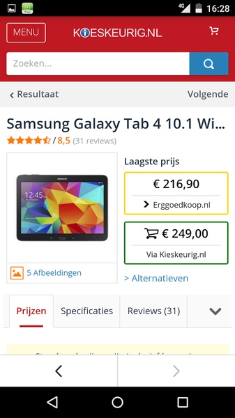 Kieskeurig.nl - Preview 1