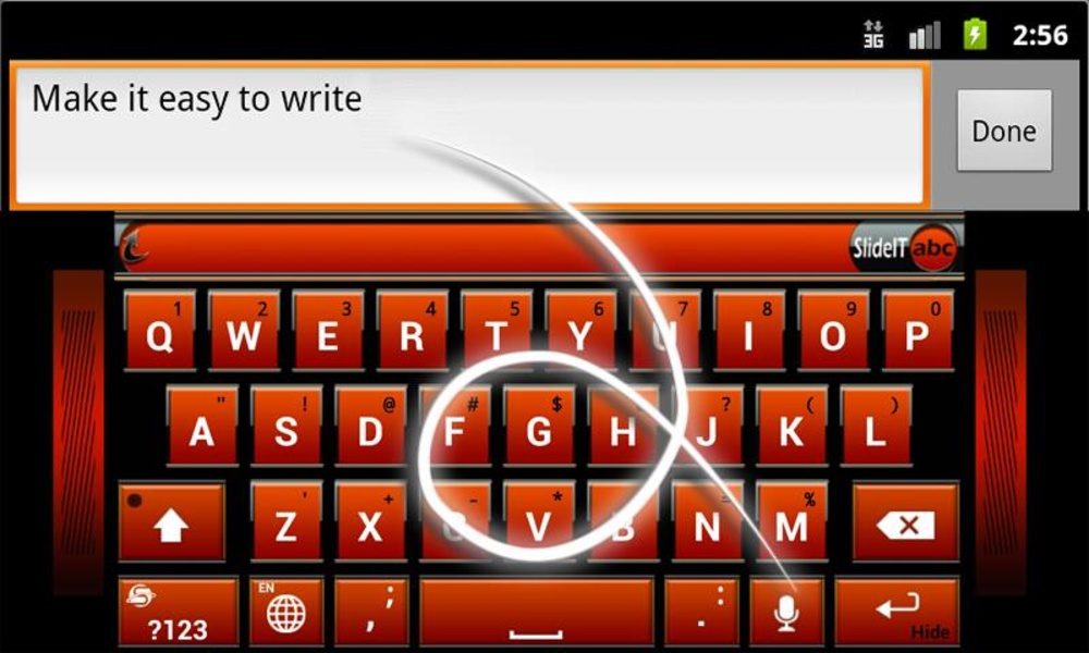 SlideIT Orange metal box skin - Preview 2