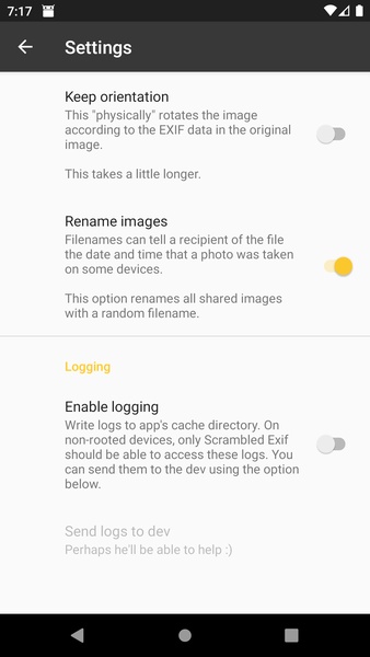 Scrambled Exif - Preview 3