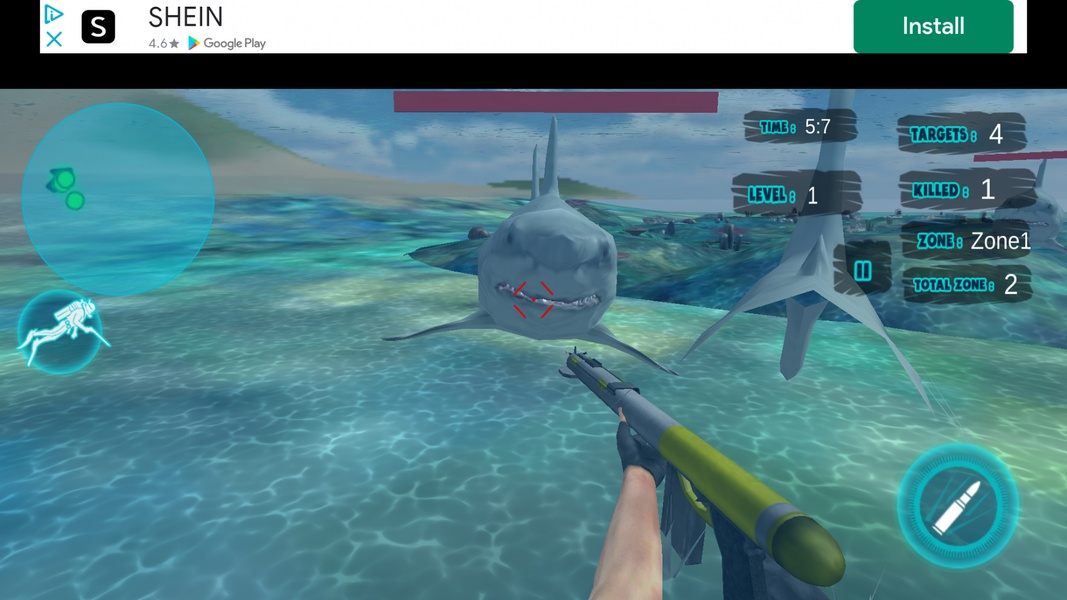 Shark Attack Spear Fishing 3D - Preview 5