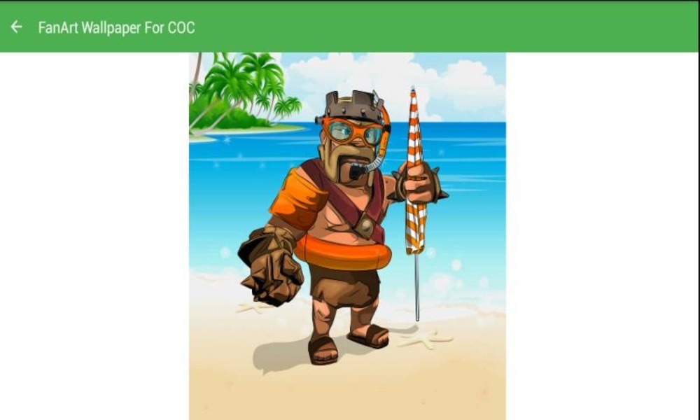 FanArt Wallpaper For COC - Preview 3