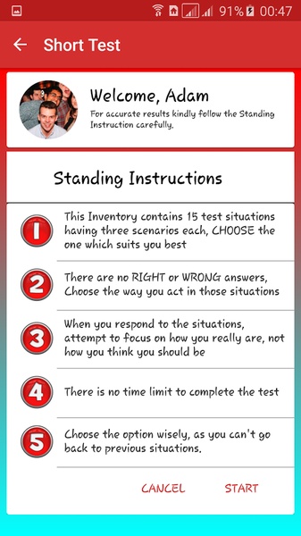 Personality Trait test - Preview 7