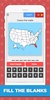 50 US States Map Quiz screenshot 2