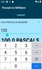 Pascals to Millibars converter screenshot 3