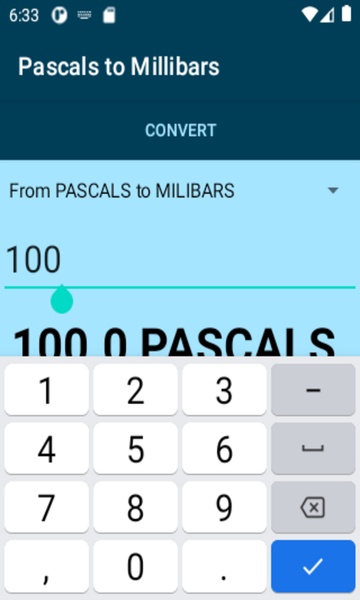 Pascals to Millibars converter - Preview 3