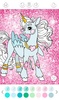 Unicorn Coloring Book Glitter screenshot 7