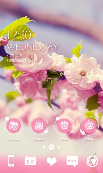missflower GOLauncher EX Theme - Preview 7