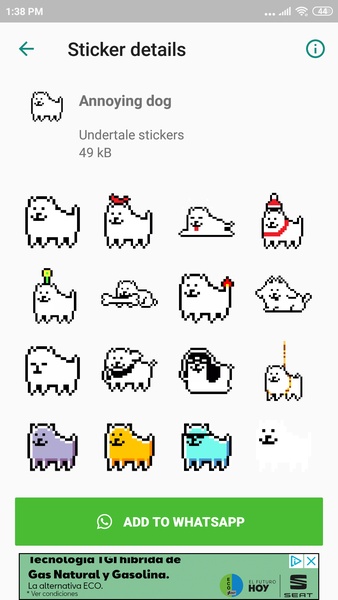 Undertale & Deltarune Stickers for WhatsApp - Preview 6