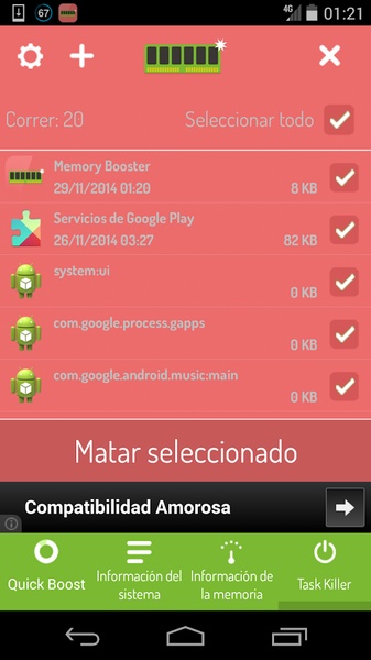 Memory Optimizer HD - Preview 3