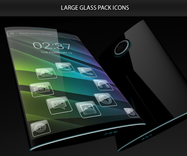 Glass theme - Preview 4