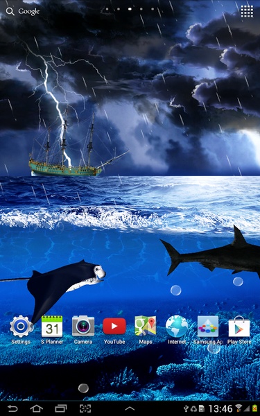Ocean storm live wallpaper - Preview 1