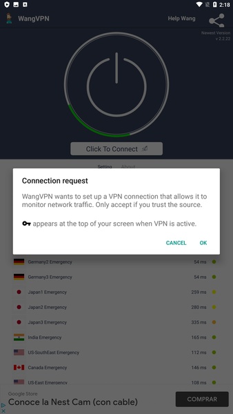 WangVPN - Preview 6