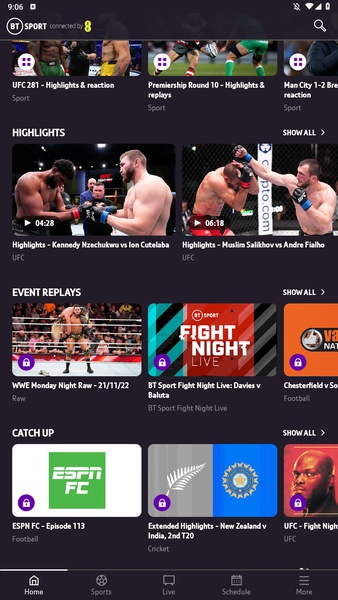 Bt sport 2 hot sale live stream free mobile