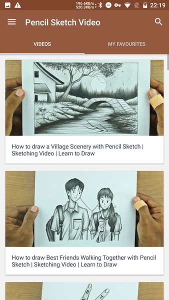 Pencil Sketch Video - learn to draw step by step - Preview 7