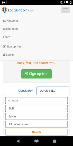 Localbitcoins Bitcoin Wallet - Preview 4